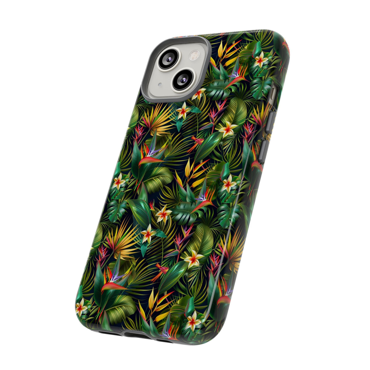 Jungle Pattern Phone Case – Exotic & Lush Design for Your Phone 348