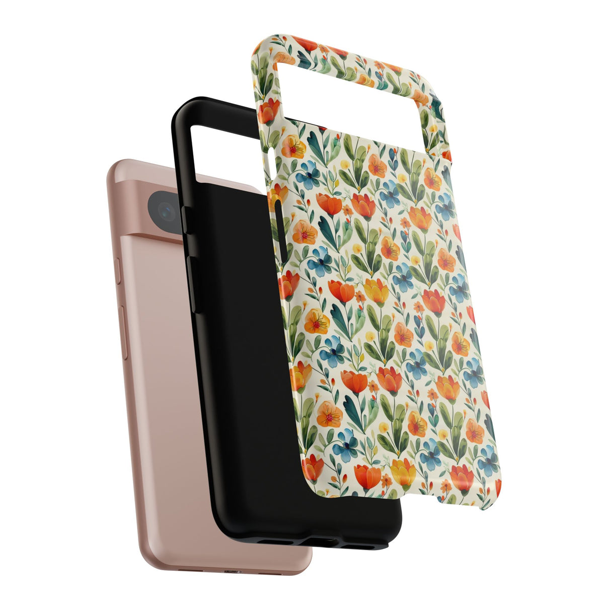 Spring Pattern Phone Case – Fresh & Vibrant Design for Your Phone 398