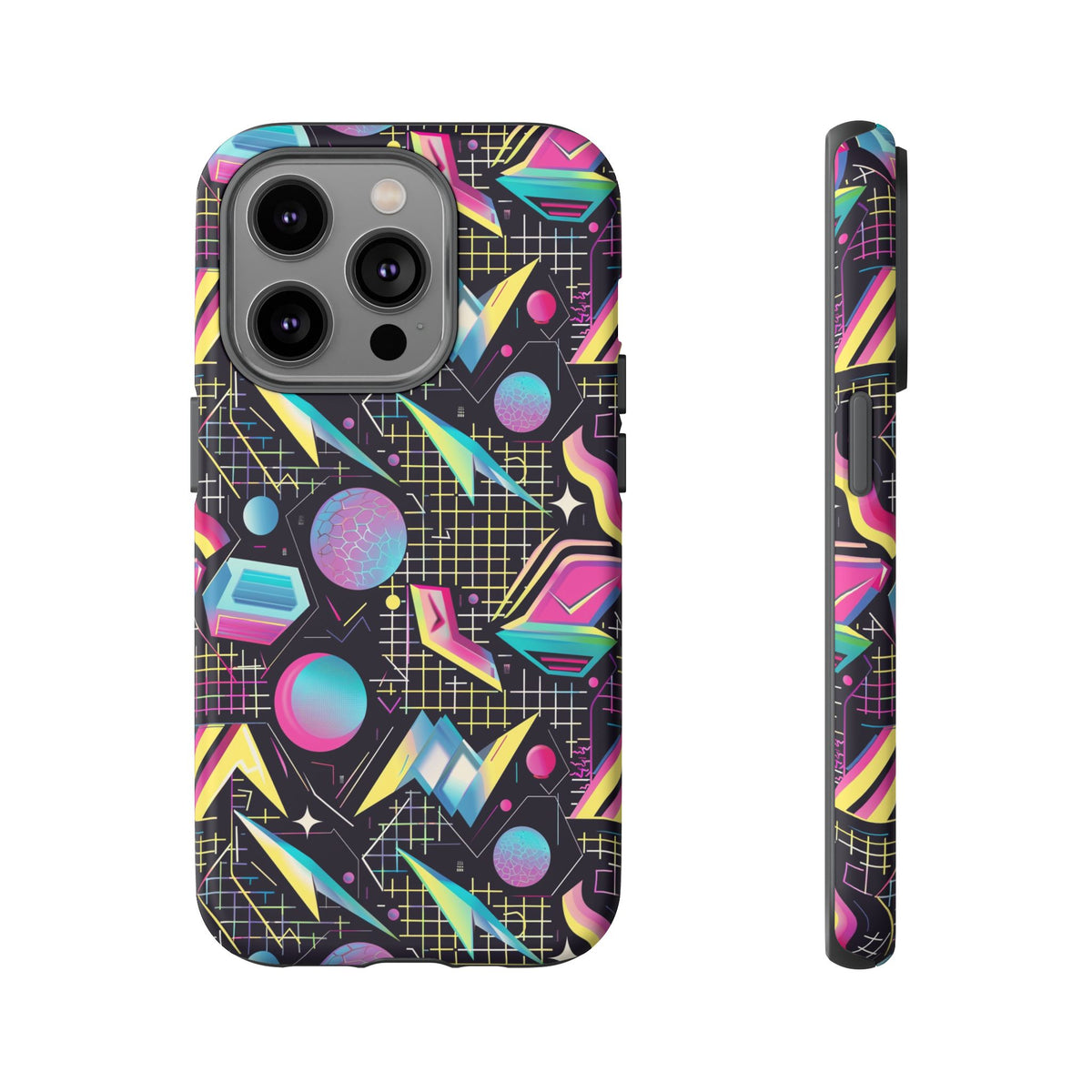 Retro 80s Seamless Phone Case – Vintage Style Meets Modern Protection 086