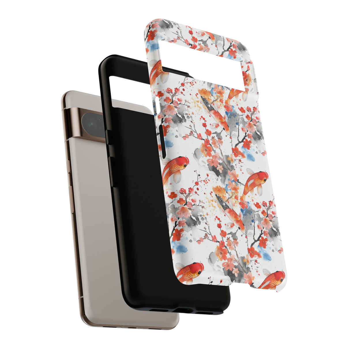 Japanese Pattern Phone Case – Elegant & Timeless Design for Your Phone 035