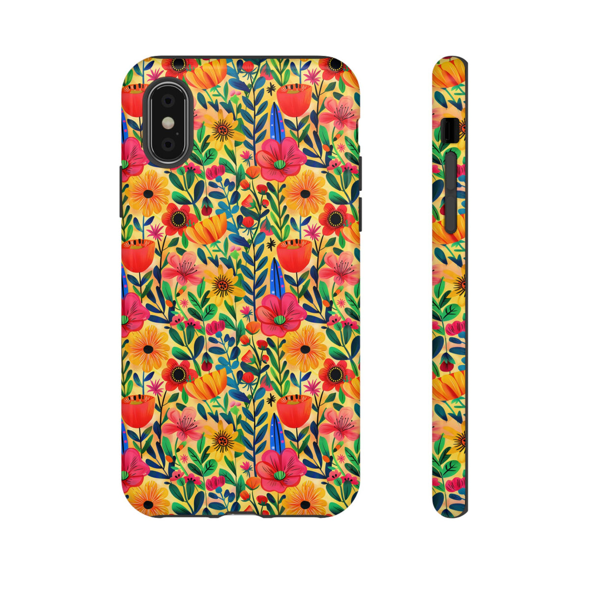 Frida Kahlo's Flower Phone Case – Artistic Elegance for Your Phone 7