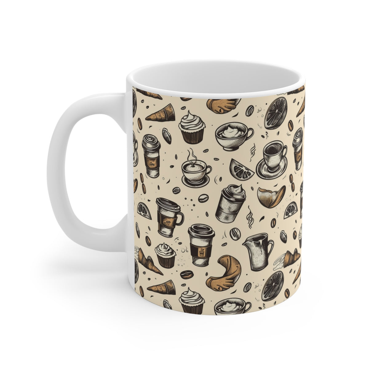 Coffee-Themed Coffee Mug - Sip in Style 496