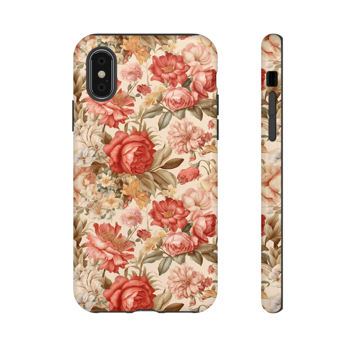 Antique Garden Botanical Phone Case - Vintage Botanical Phone Cover