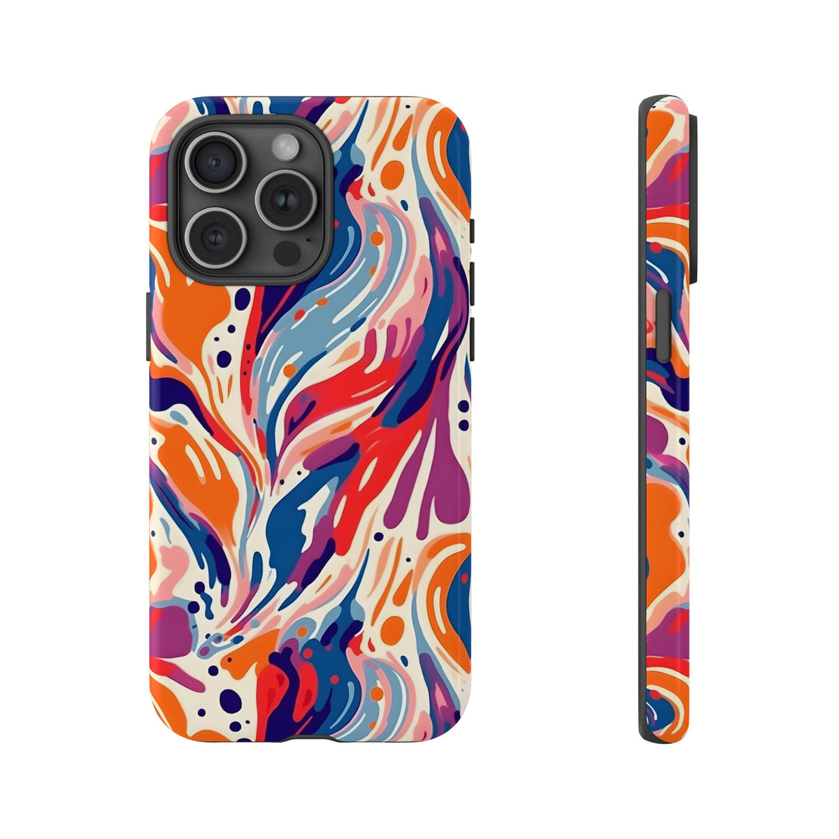 Abstract Painting Design Phone Case – Modern Art-Inspired Phone Cover 6