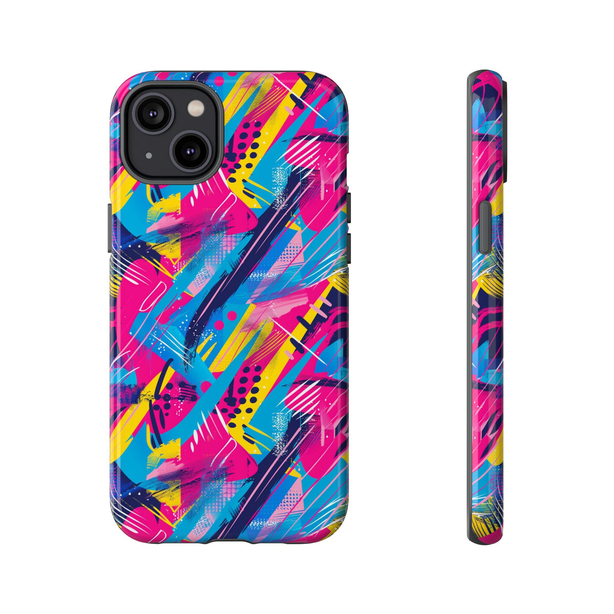 Retro 80s Seamless Phone Case – Vintage Style Meets Modern Protection 103