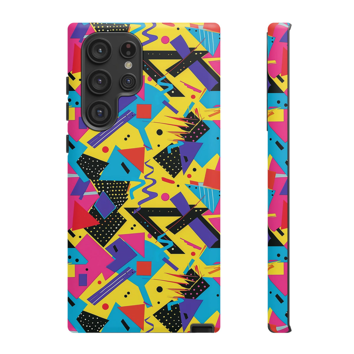 90s Themed Seamless Pattern Phone Case – Embrace Retro Style and Protection 223