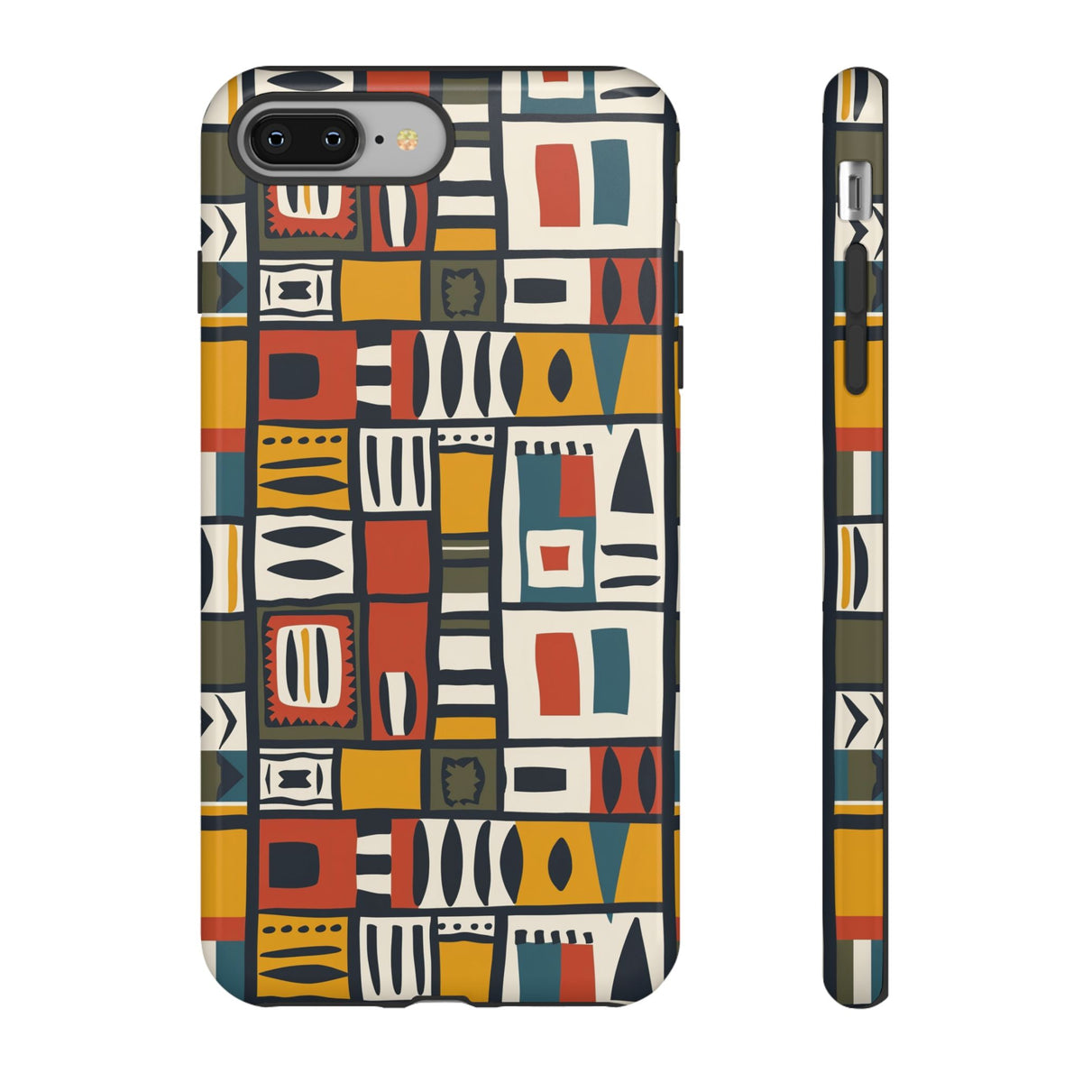 Stylish African Pattern Phone Case – Unique and Vibrant Protection 013