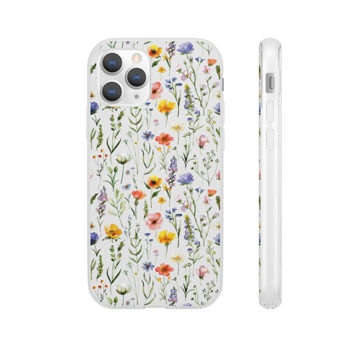 Wildflowers Pattern Phone Case – Embrace Nature with Every Call