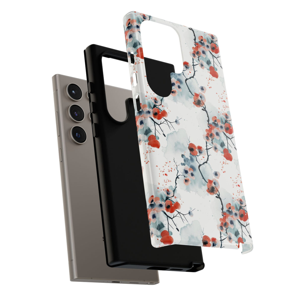 Japanese Pattern Phone Case – Elegant & Timeless Design for Your Phone 507