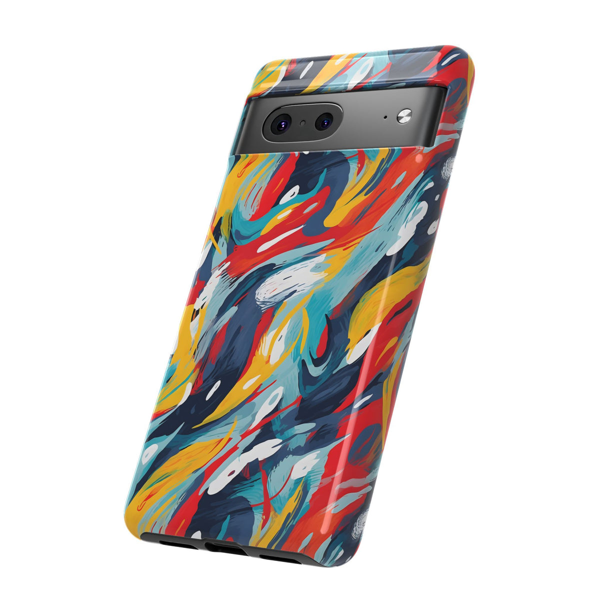 Tough CasesAbstract Painting Design Phone Case – Modern Art-Inspired Phone Cover 8