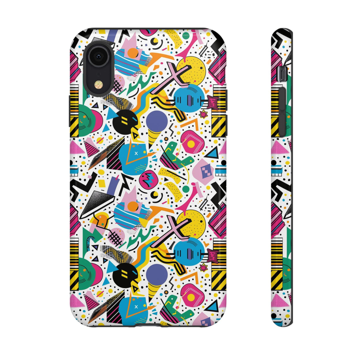 90s Themed Seamless Pattern Phone Case – Embrace Retro Style and Protection 225