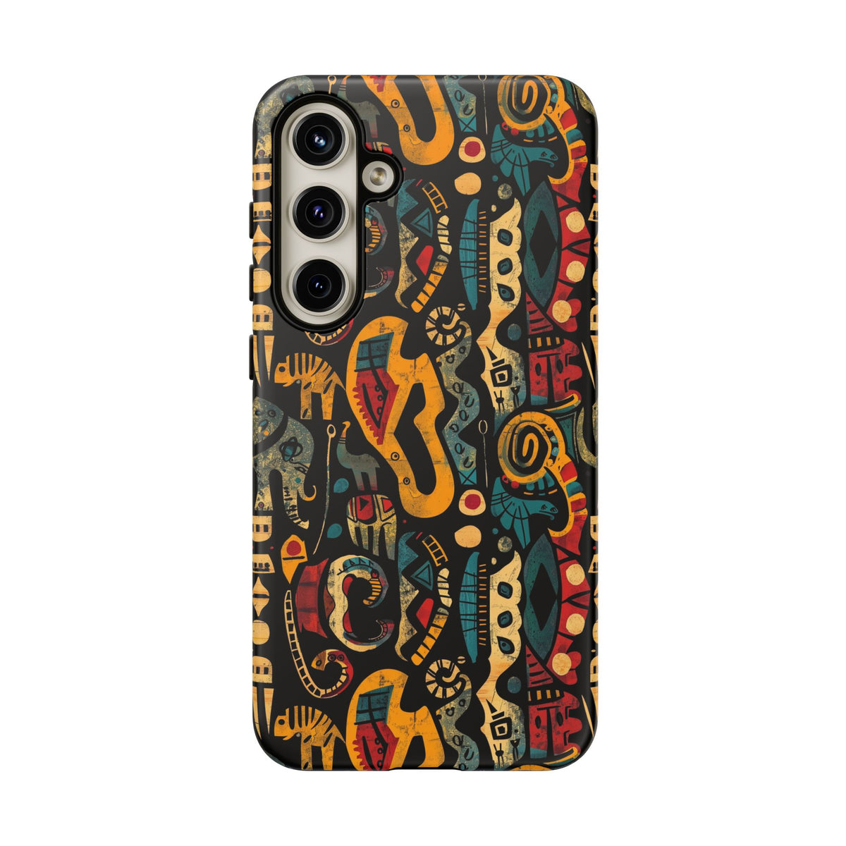 Stylish African Pattern Phone Case – Unique and Vibrant Protection 153