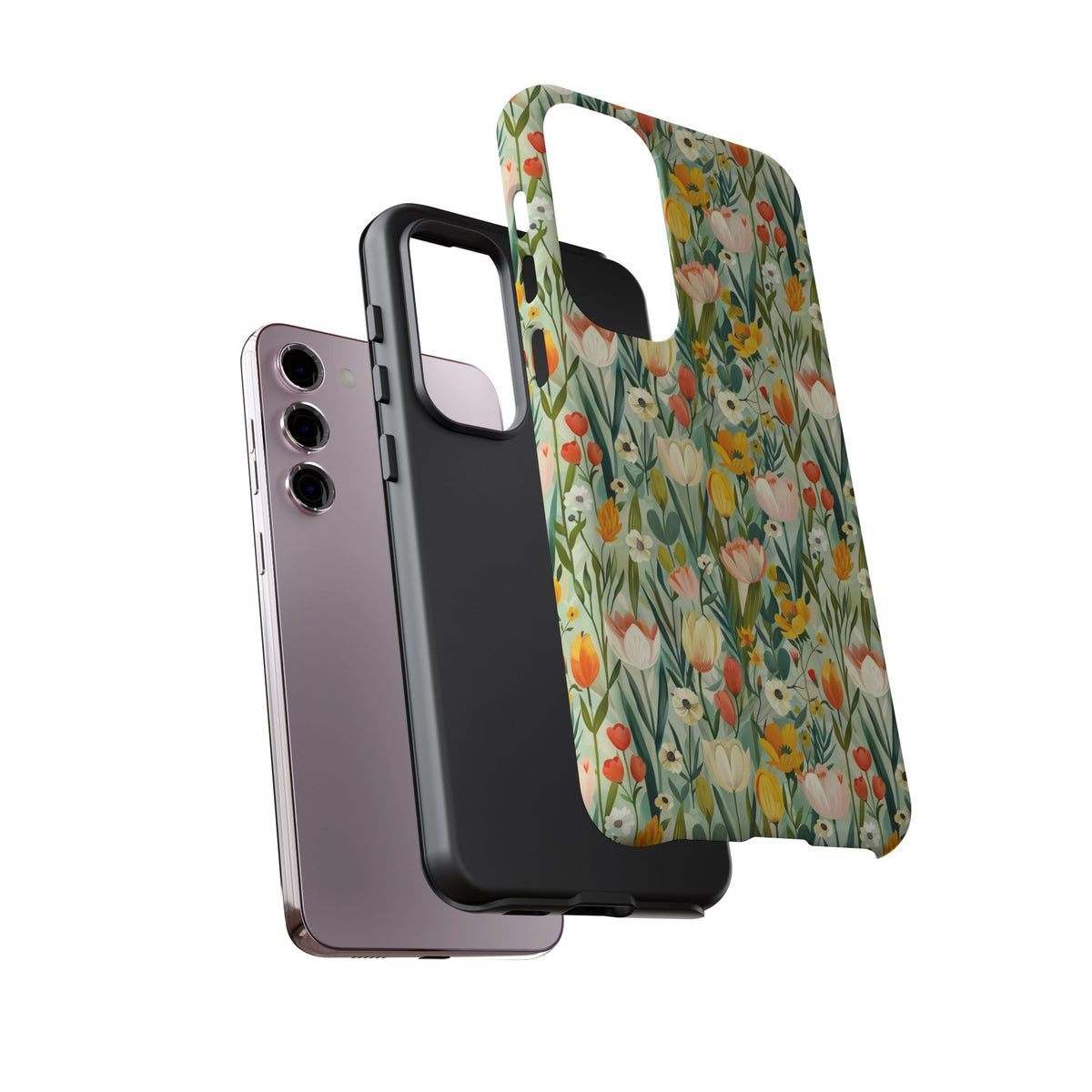 Spring Pattern Phone Case – Fresh & Vibrant Design for Your Phone 396