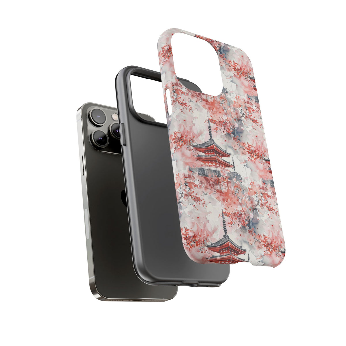 Japanese Pattern Phone Case – Elegant & Timeless Design for Your Phone 117