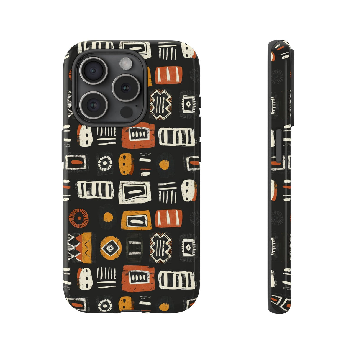 Stylish African Pattern Phone Case – Unique and Vibrant Protection 198