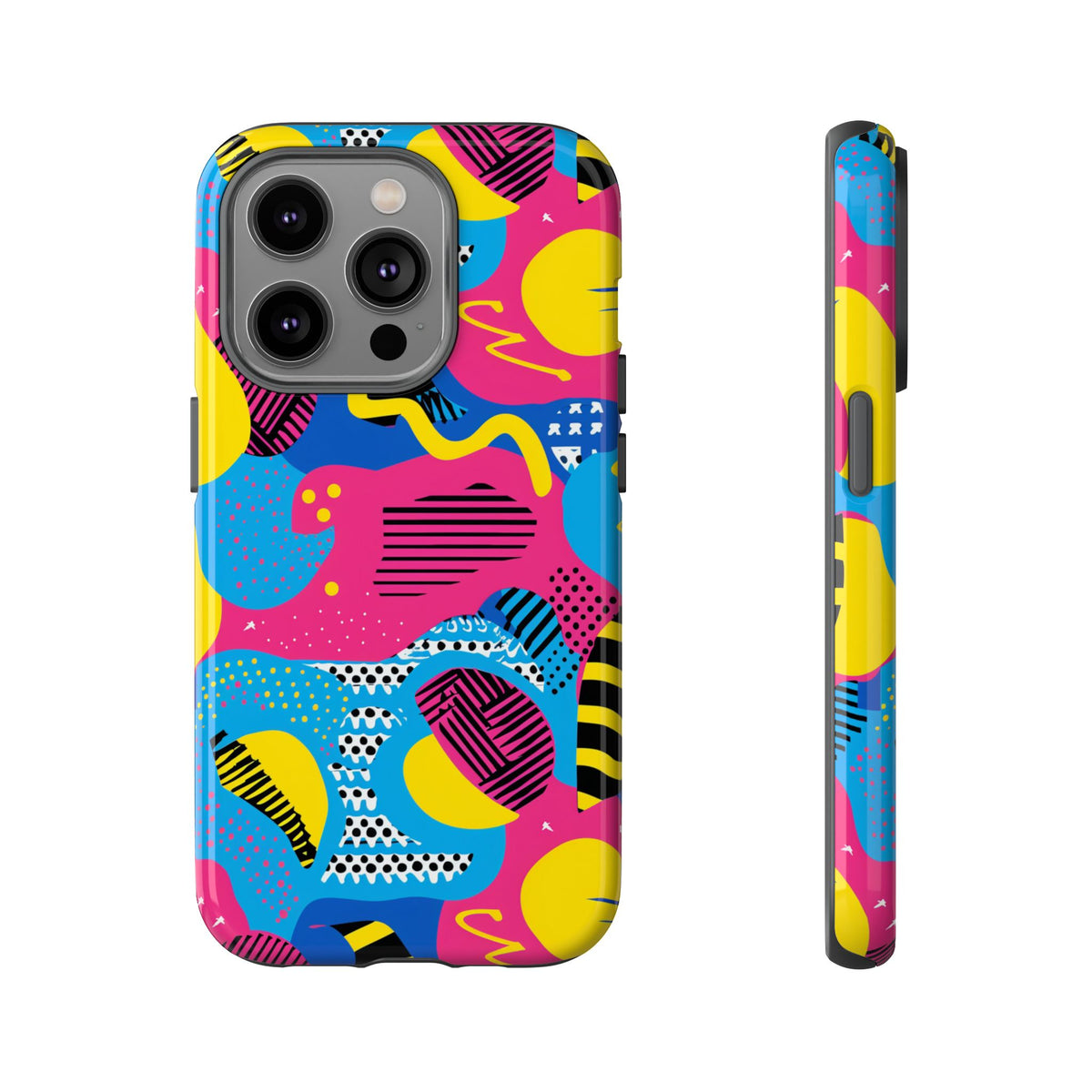 Retro 80s Seamless Phone Case – Vintage Style Meets Modern Protection 22