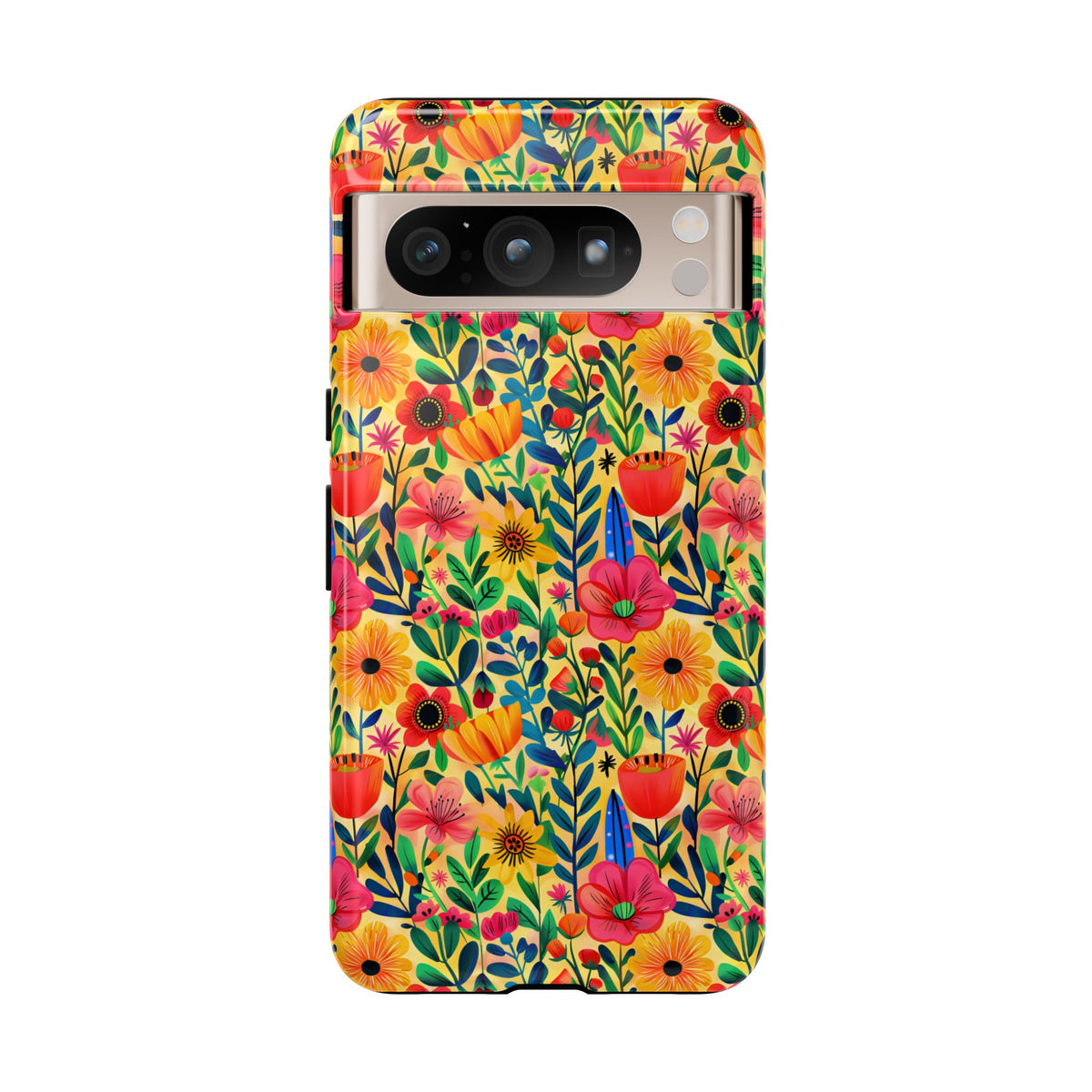 Frida Kahlo's Flower Phone Case – Artistic Elegance for Your Phone 7