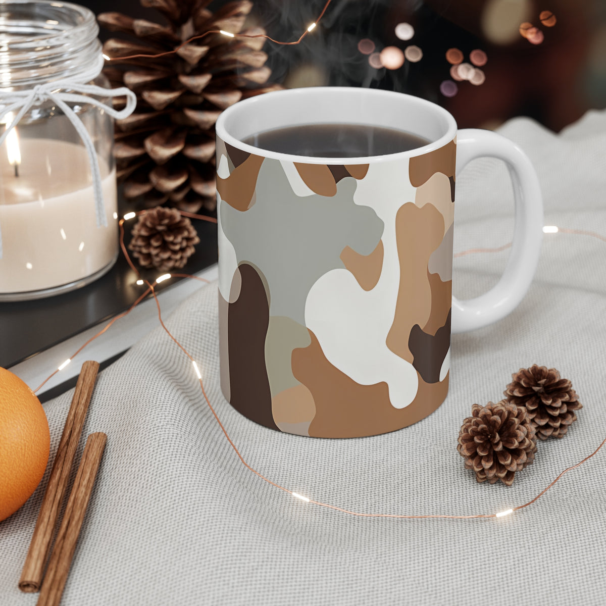 All-Over Camouflage Pattern Coffee Mug 322