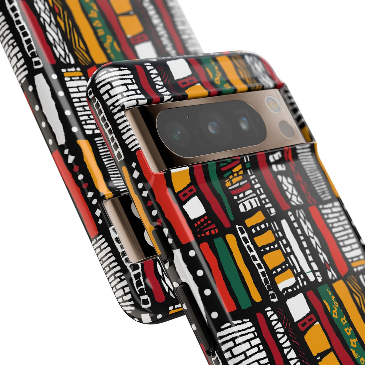 Stylish African Pattern Phone Case – Unique and Vibrant Protection 212