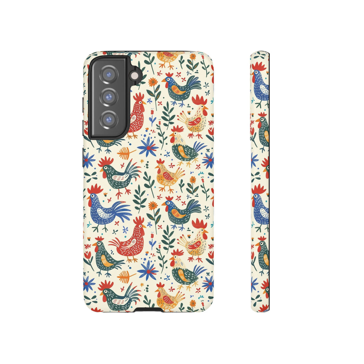 Birds Seamless Pattern Phone Case – Elegant and Timeless Avian Design 8