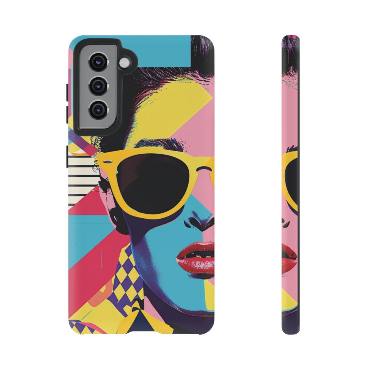 Retro 80s Seamless Phone Case – Vintage Style Meets Modern Protection 7