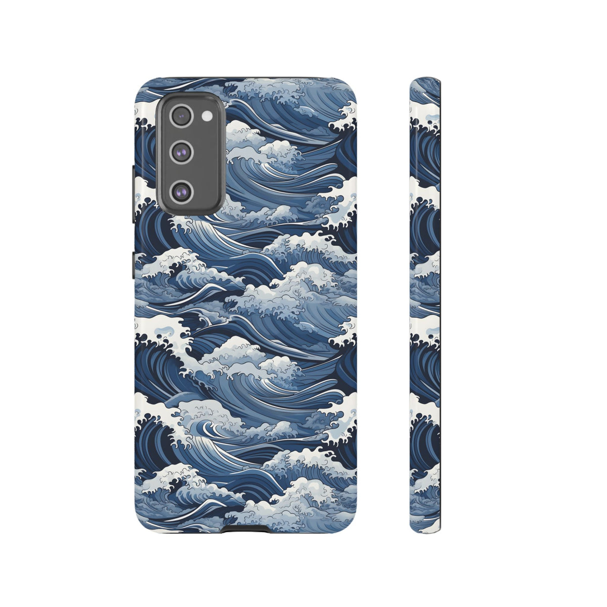 Japanese Waves Phone Case – Embrace Timeless Elegance with Classic Design