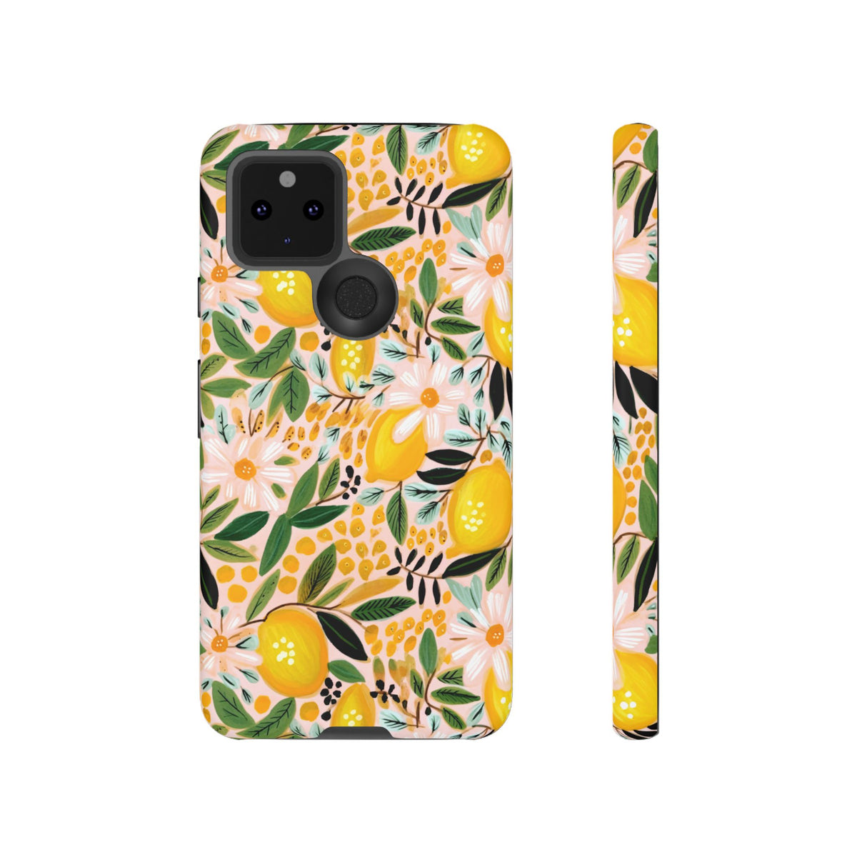 Cute Summer Lemons Phone Case – Refreshing Citrus Design for Your Phone 2