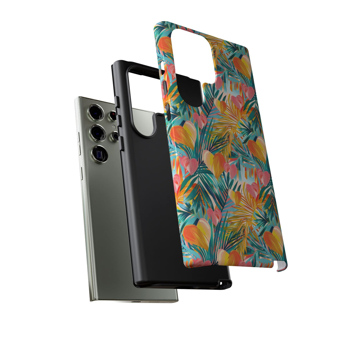 Heart Pattern Phone Case – Stylish & Loving Design for Your Device 824