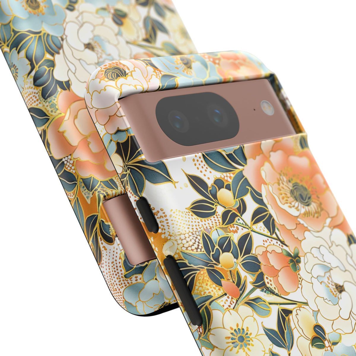 Japanese Blossom Asian Floral Design Phone Case – Elegant Floral Phone Cover 5