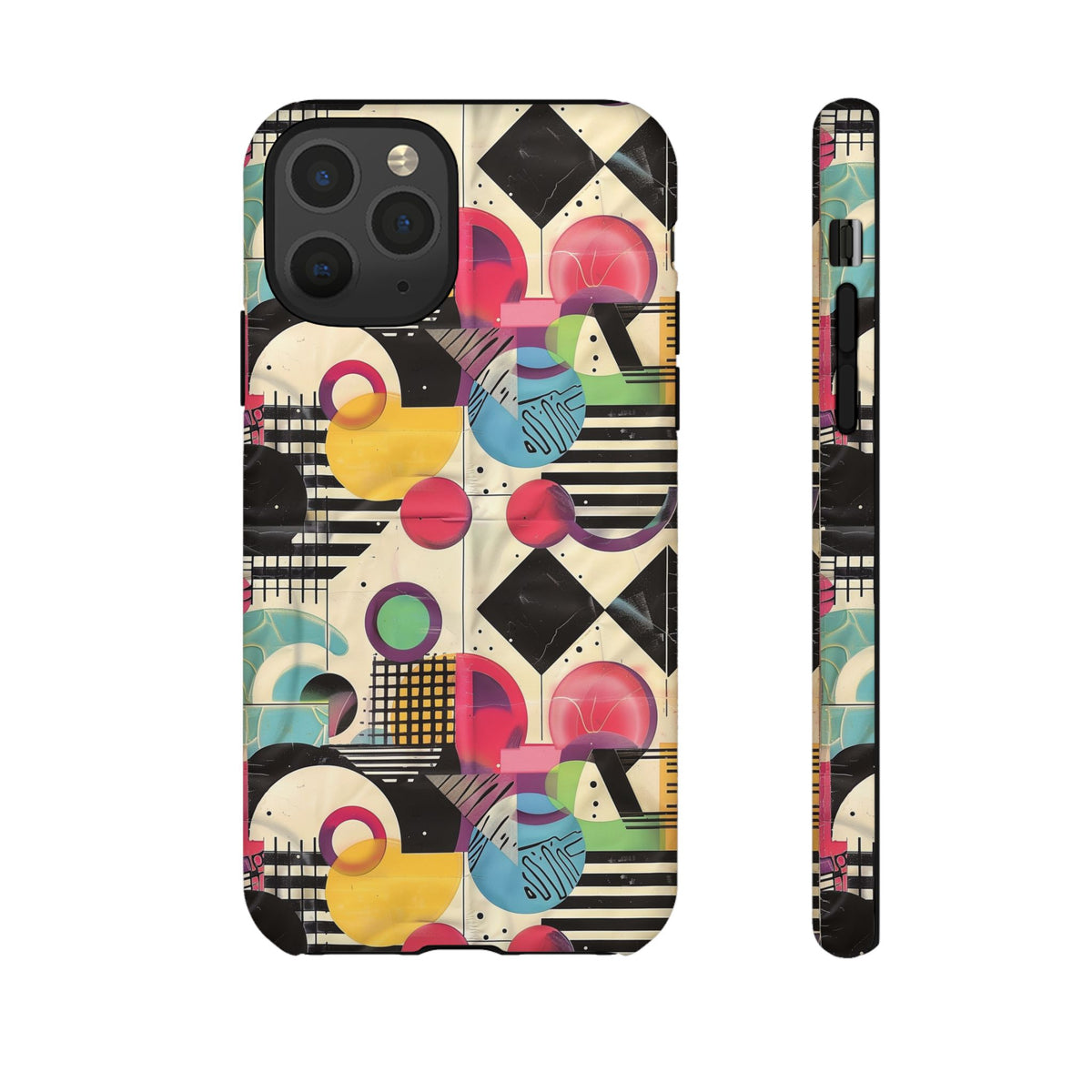 Retro 80s Seamless Phone Case – Vintage Style Meets Modern Protection 164