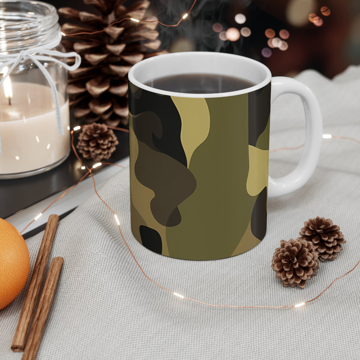 All-Over Camouflage Pattern Coffee Mug 378