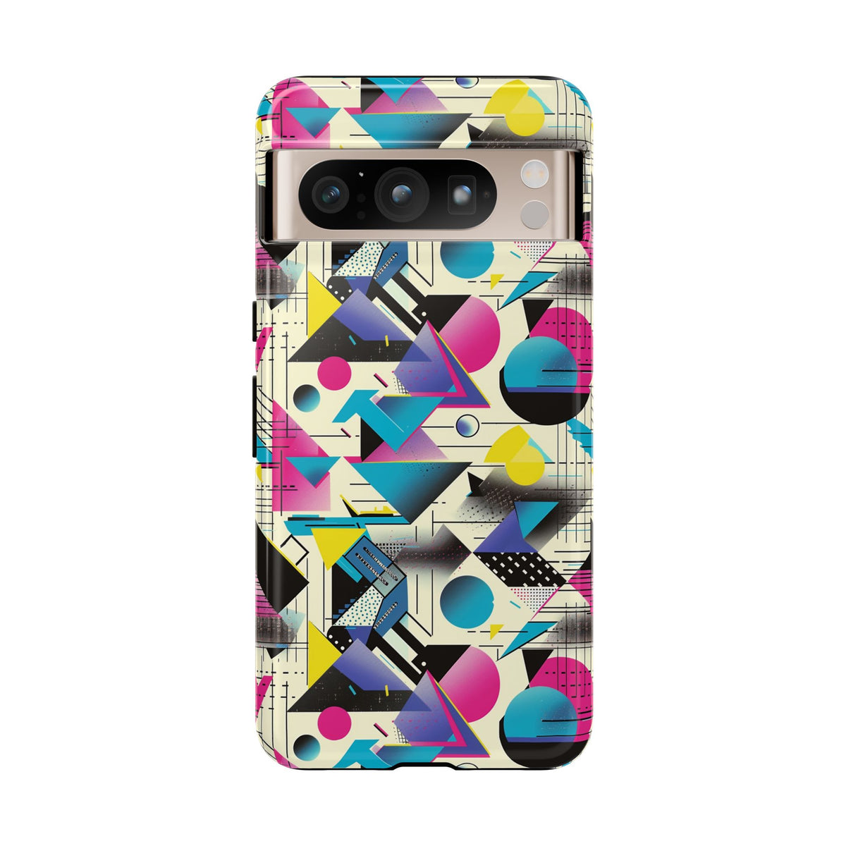 Retro 80s Seamless Phone Case – Vintage Style Meets Modern Protection 202