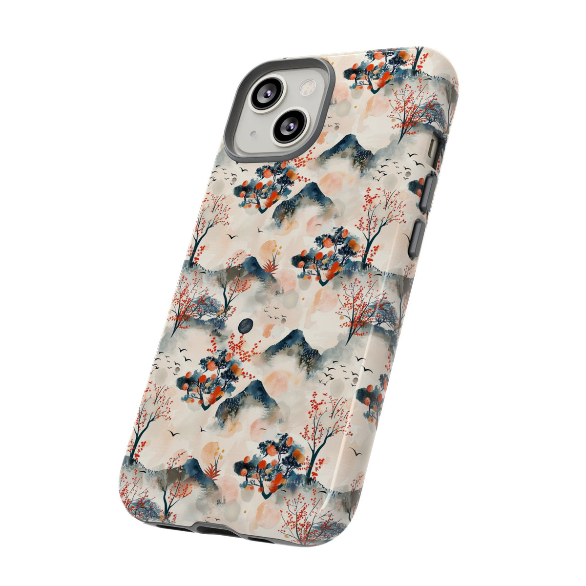 Japanese Pattern Phone Case – Elegant & Timeless Design for Your Phone 501