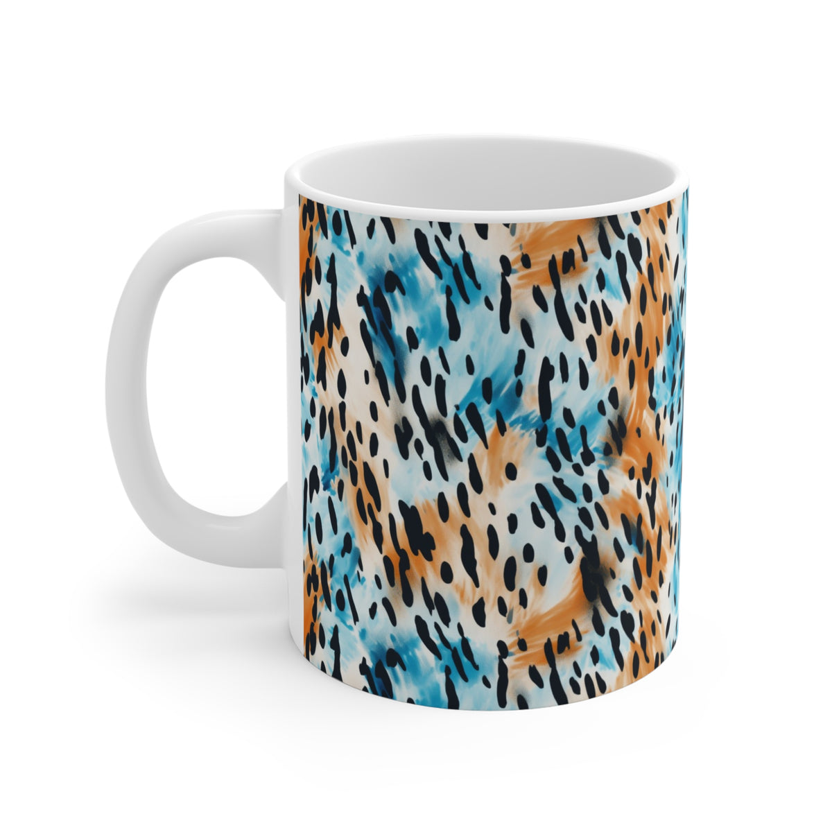 Various Watercolor Design All Over Coffee Mug – Unique Artistic Ceramic Coffee Cup 727