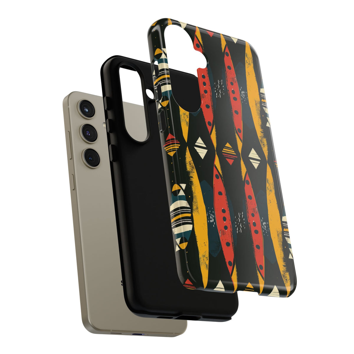 Stylish African Pattern Phone Case – Unique and Vibrant Protection 156