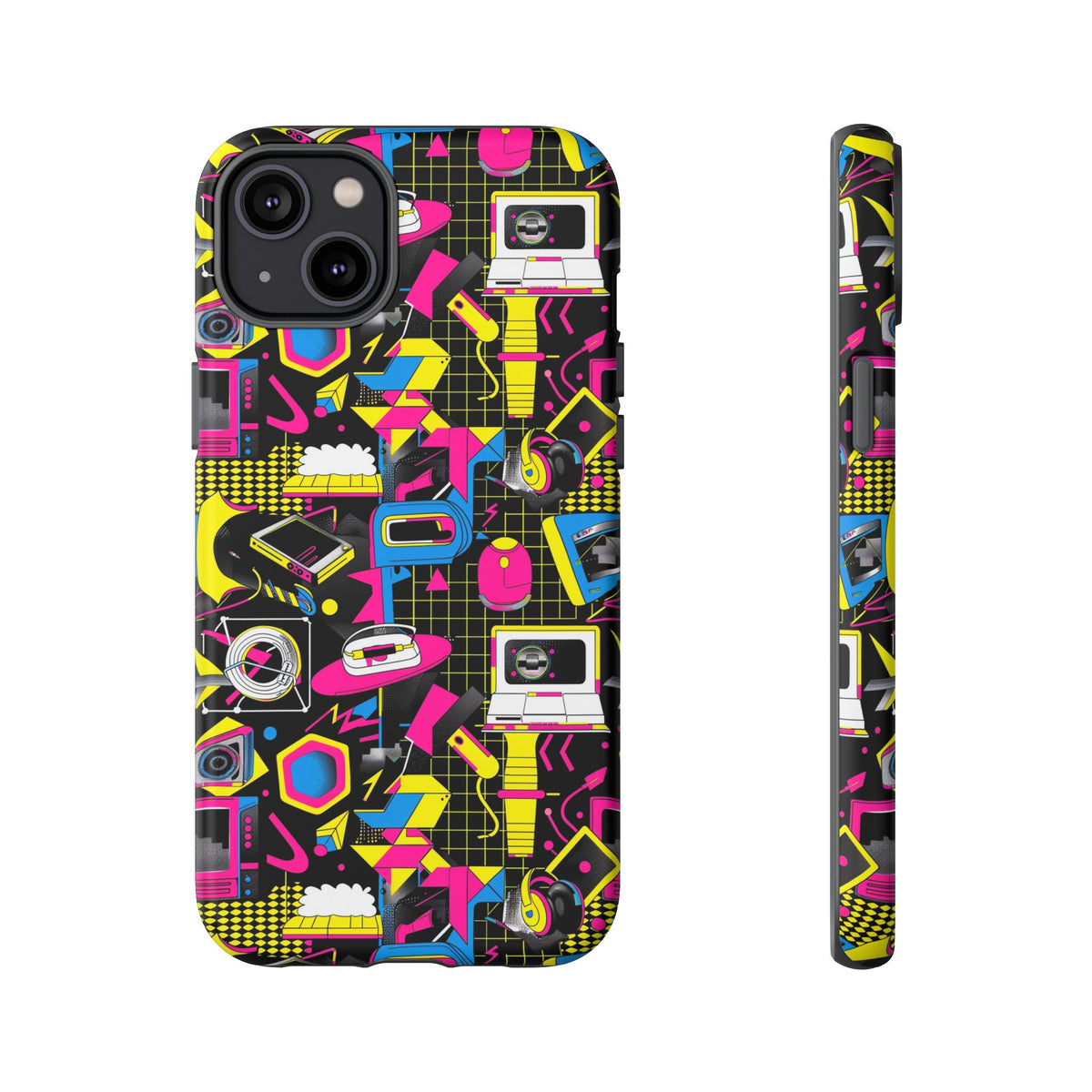 Retro 80s Seamless Phone Case – Vintage Style Meets Modern Protection 149