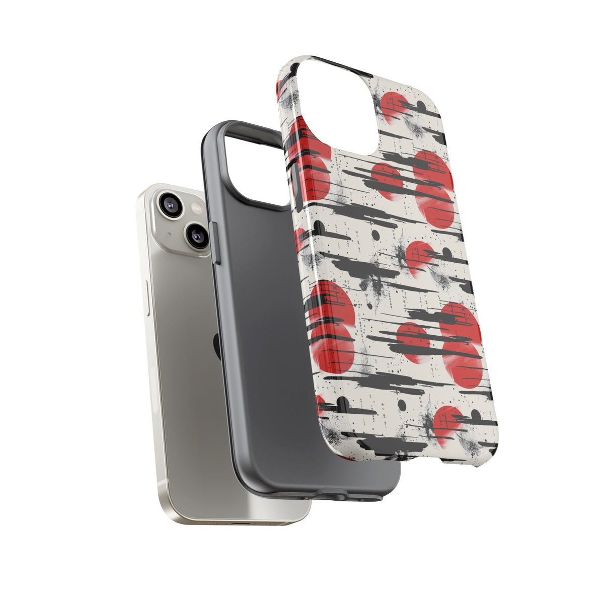 Japanese Pattern Phone Case – Elegant & Timeless Design for Your Phone 053