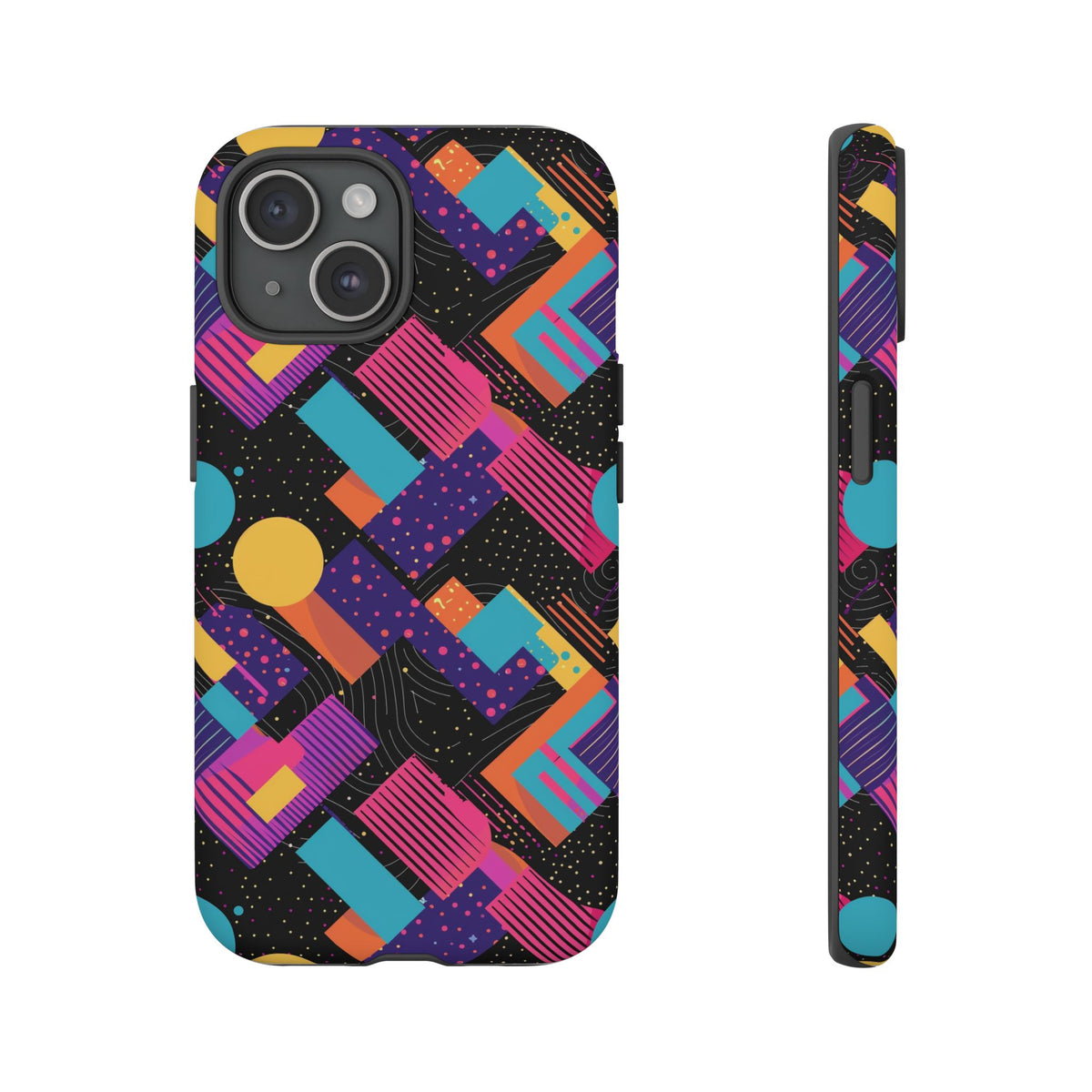 Retro 80s Seamless Phone Case – Vintage Style Meets Modern Protection 088