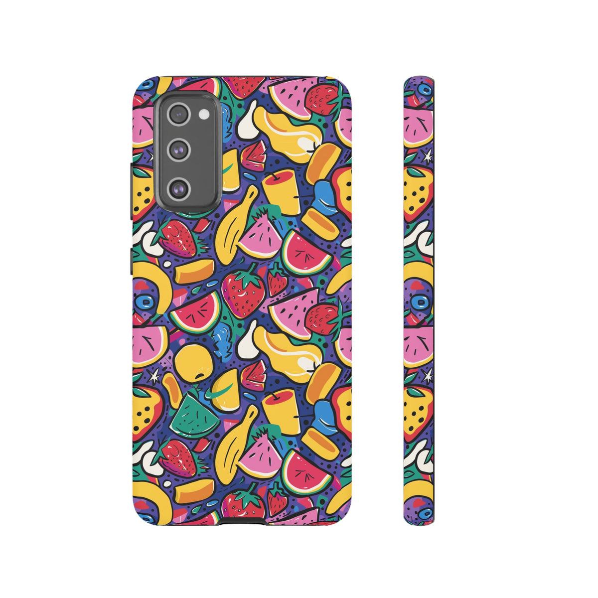 90s Themed Seamless Pattern Phone Case – Embrace Retro Style and Protection 316