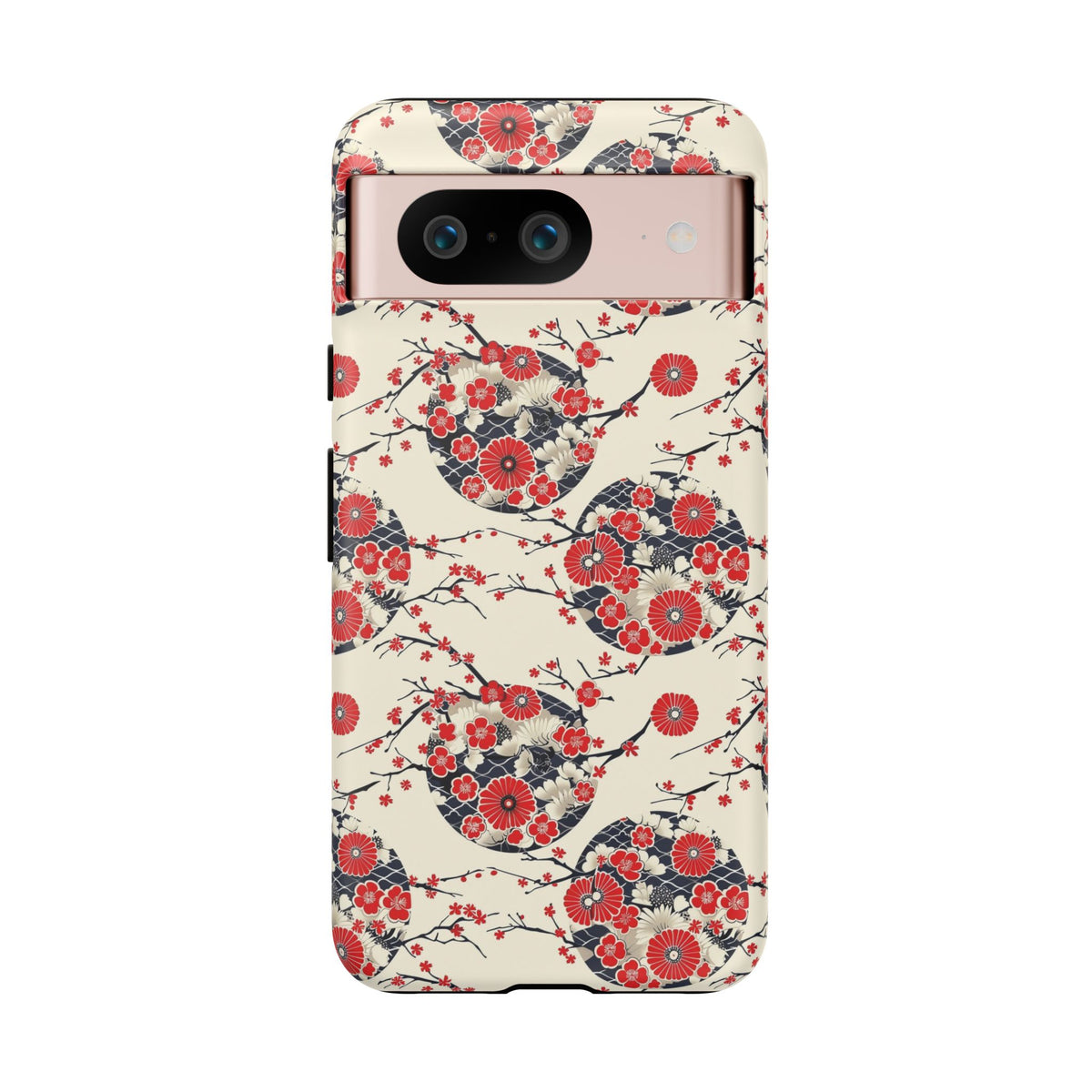 Japanese Pattern Phone Case – Elegant & Timeless Design for Your Phone 138