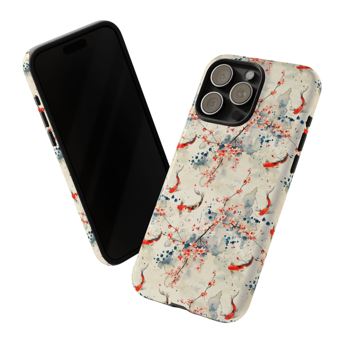 Japanese Pattern Phone Case – Elegant & Timeless Design for Your Phone 073