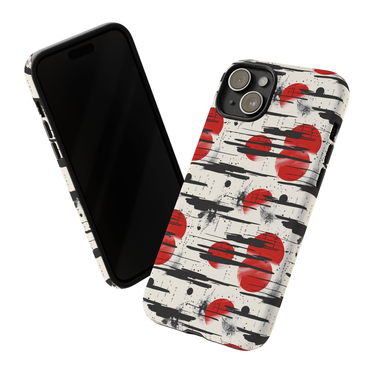 Japanese Pattern Phone Case – Elegant & Timeless Design for Your Phone 053