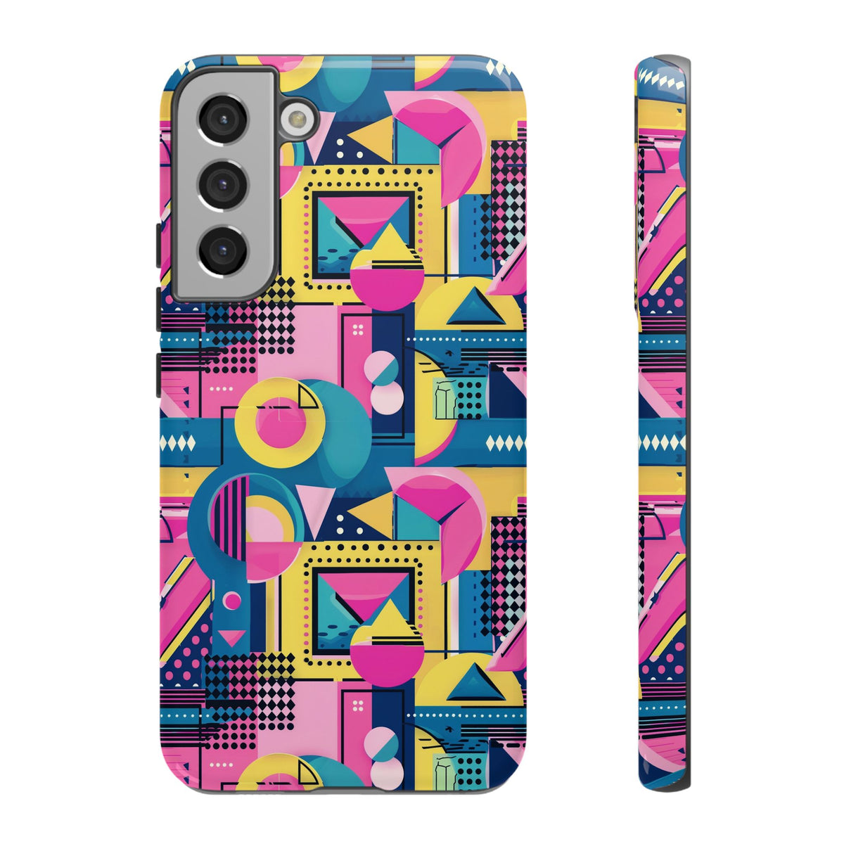 Retro 80s Seamless Phone Case – Vintage Style Meets Modern Protection 090