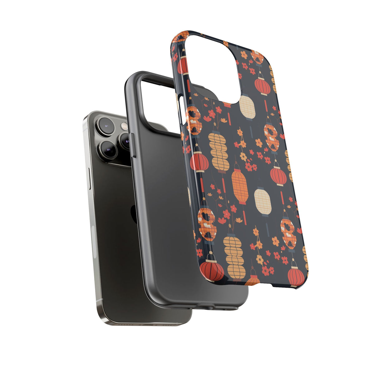 Japanese Pattern Phone Case – Elegant & Timeless Design for Your Phone 027