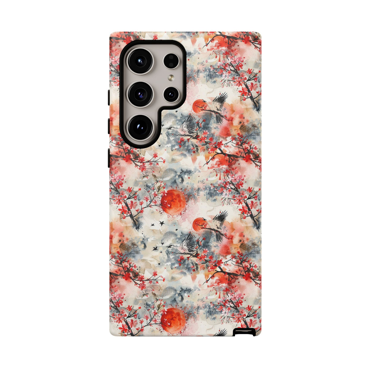 Japanese Pattern Phone Case – Elegant & Timeless Design for Your Phone 110