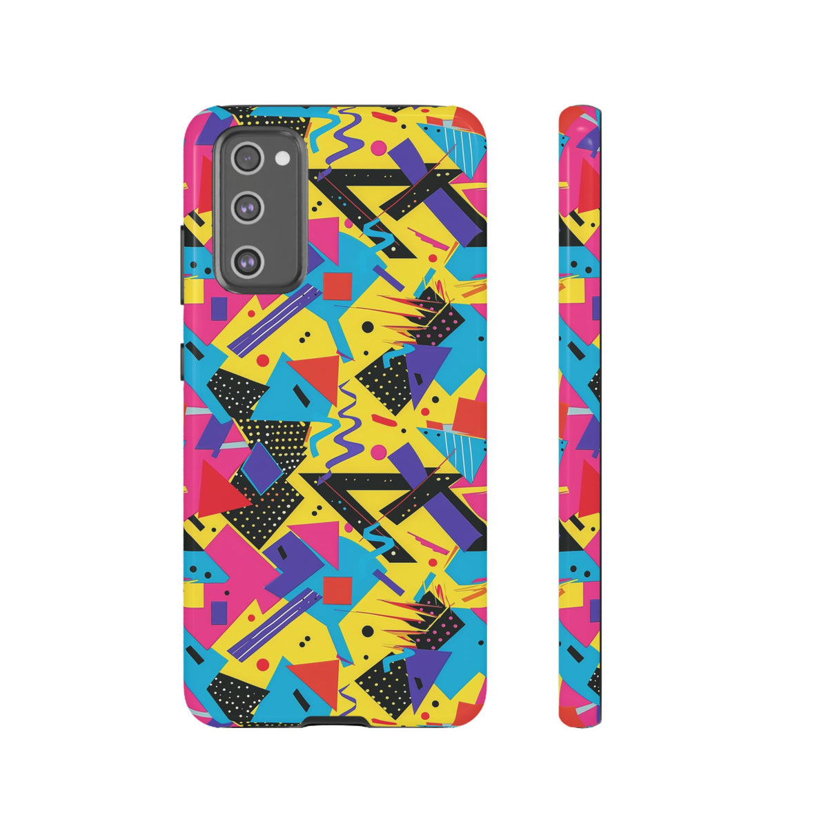 90s Themed Seamless Pattern Phone Case – Embrace Retro Style and Protection 223