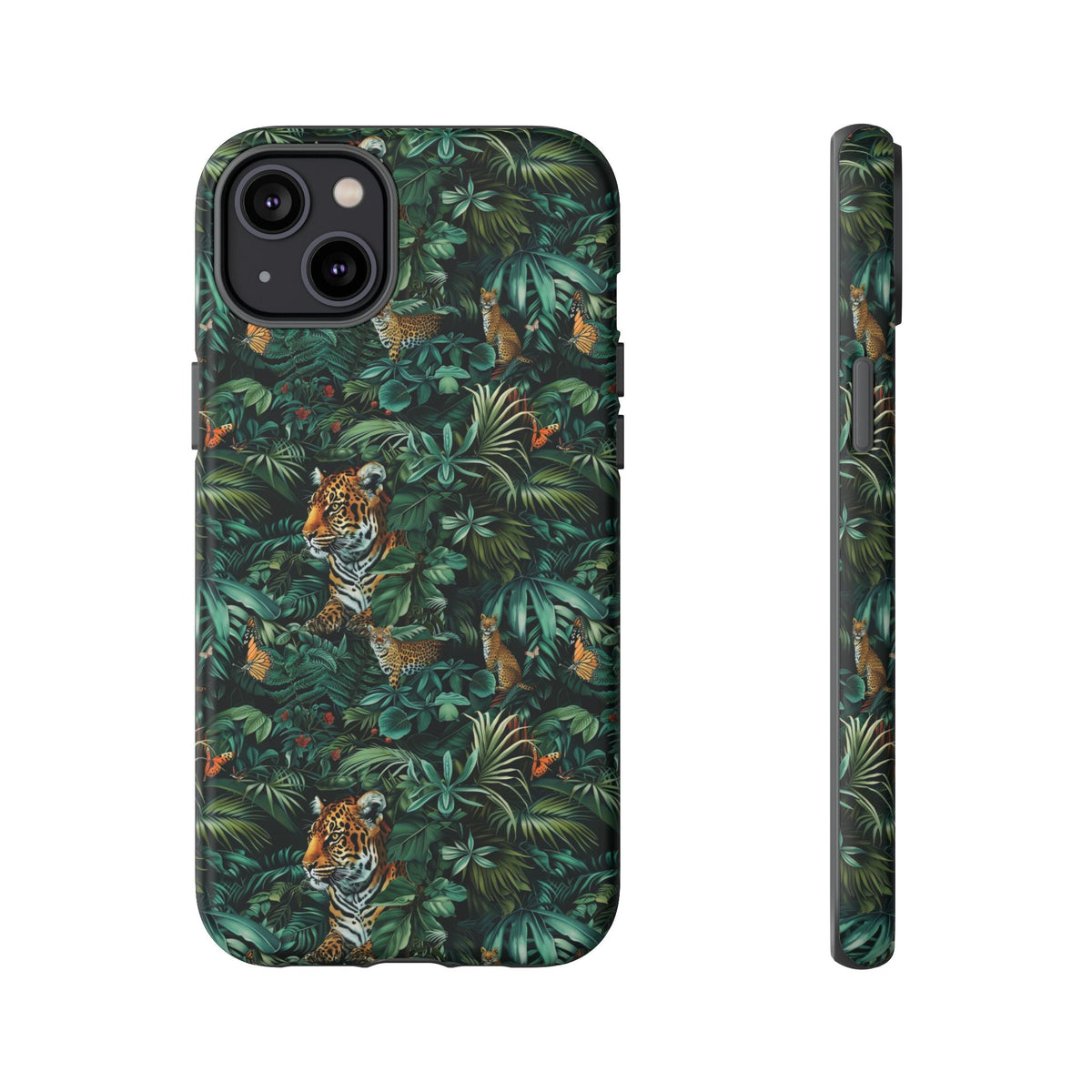 Jungle Pattern Phone Case – Exotic & Lush Design for Your Phone 326