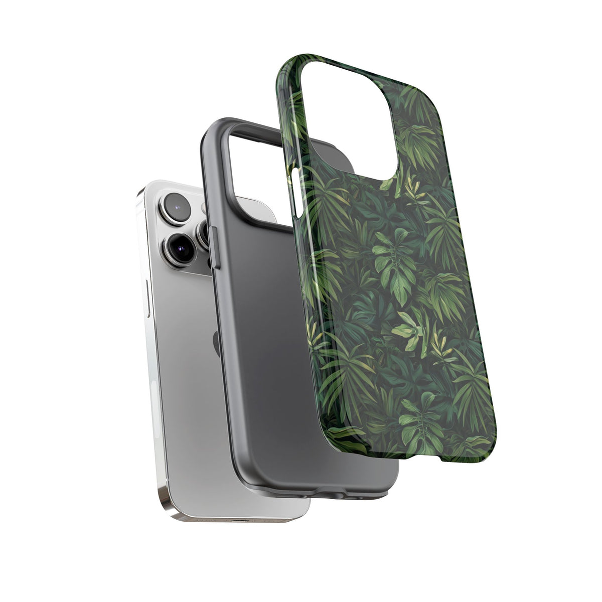 Jungle Pattern Phone Case – Exotic & Lush Design for Your Phone 322