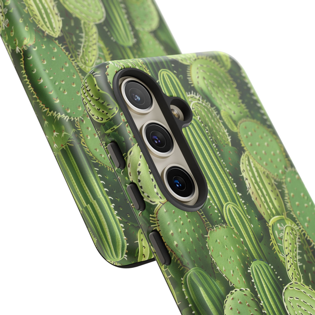 Cactus Embroidery Phone Case – Elegant and Unique Handcrafted Cactus Design