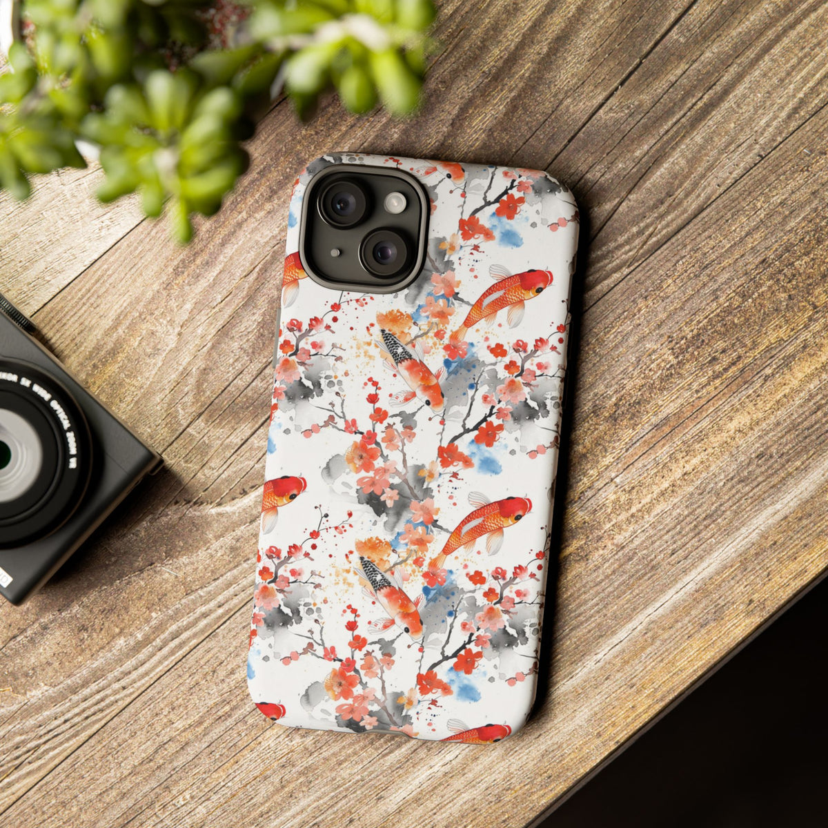 Japanese Pattern Phone Case – Elegant & Timeless Design for Your Phone 035